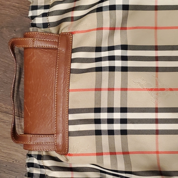 Burberry London plaid drawstring backpack - Picture 5 of 13